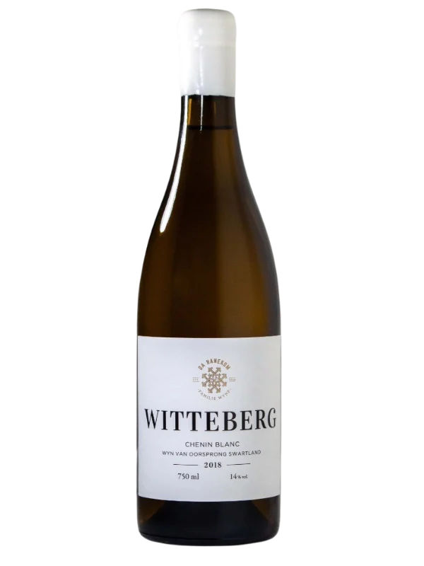 bottle of DA Hanekom Witteberg 2023 with the background removed
